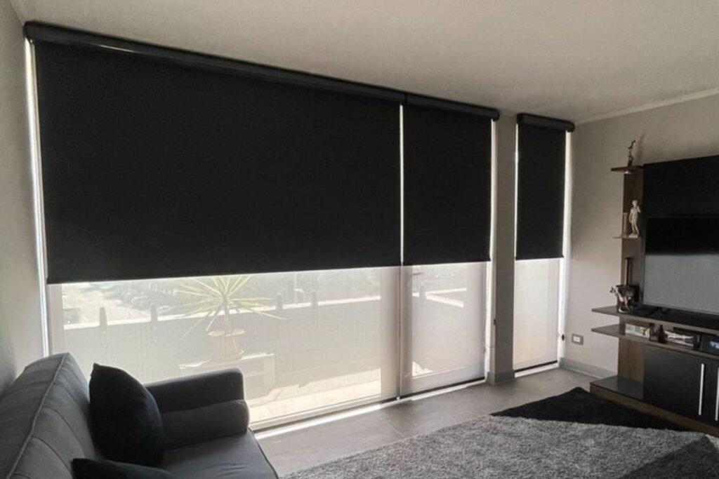 cortina roller doble